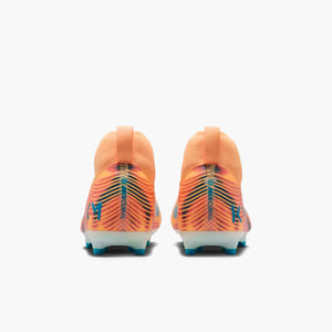 NIKE JR ZM SUPERFLY 10 ACADEMY FG MBAPPE MELON TINT/IGLOO