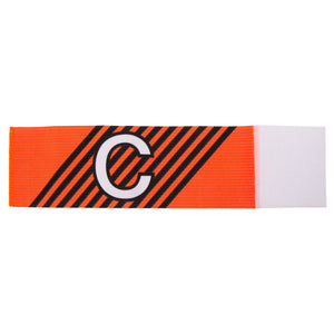 STANNO KAP BAND BEDRUKT VELCRO ORANGE/BLACK