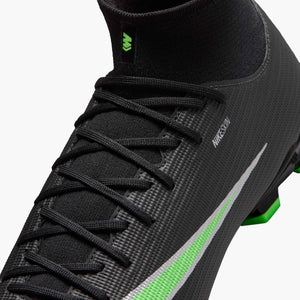 NIKE ZM SUPERFLY 11 ACADEMY FG BLACK/ILLUSION GREEN