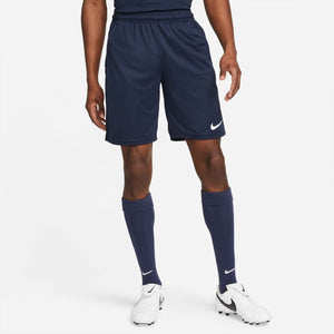 NIKE PARK20 KNIT SHORT NAVY ZIP POCKETS