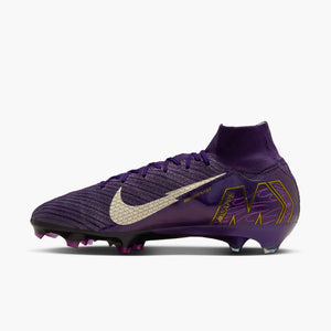 NIKE ZM SUPERFLY 10 ELITE FG MBAPPE GRAND PURPLE/IVORY