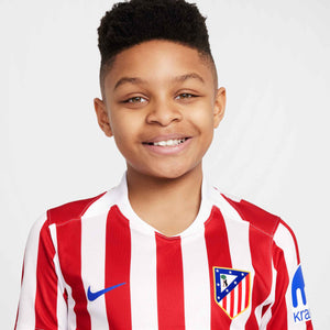 NIKE JR ATLETICO 25-26 HOME JERSEY SPORT RED/WHITE