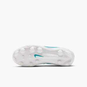NIKE JR TIEMPO MAESTRO ACADEMY FG WHITE/DUSTY CACTUS