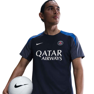 NIKE PSG 25-26 STRIKE SS TOP MIDNIGHT NAVY/DIFFUSED BLUE
