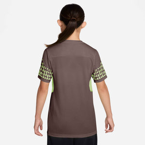 NIKE JR MBAPPE DRI-FIT SS TOP PLUM ECLIPSE