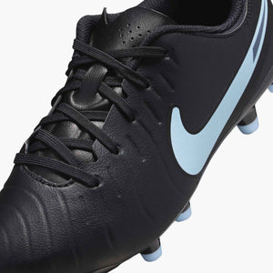 NIKE JR TIEMPO LEGEND 10 ACADEMY FG BLACK/ICE BLUE