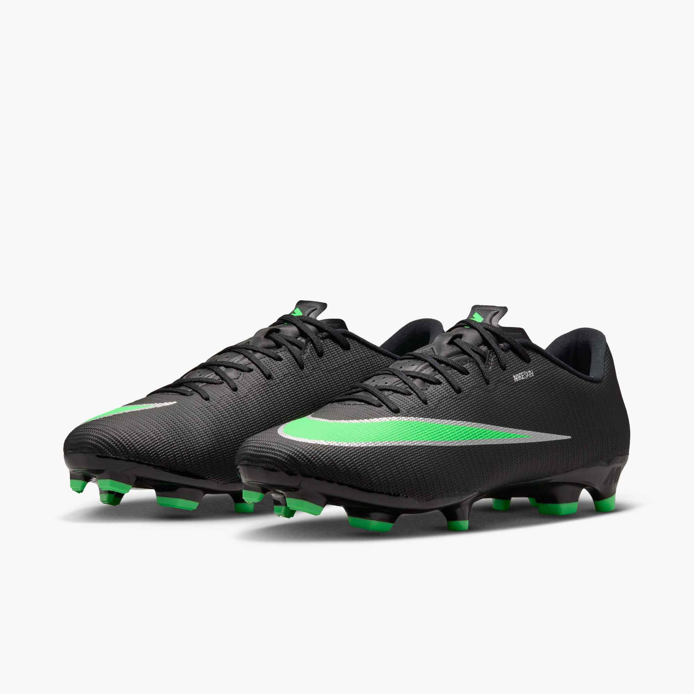 NIKE ZM VAPOR 17 ACADEMY FG BLACK/ILLUSION GREEN