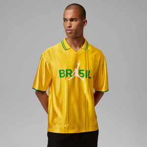 NIKE BRAZIL WC26 JORDAN POLO TOP VARSITY MAIZE