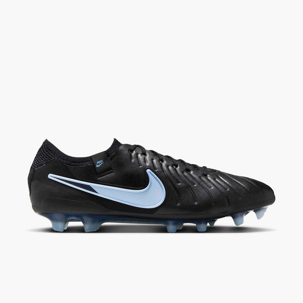 NIKE TIEMPO LEGEND 10 ELITE FG BLACK/ICE BLUE