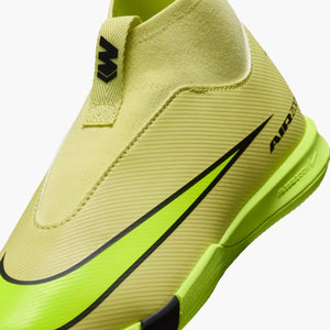NIKE JR ZM SUPERFLY 10 ACADEMY IC LIMELIGHT/HYPER CRIMSON