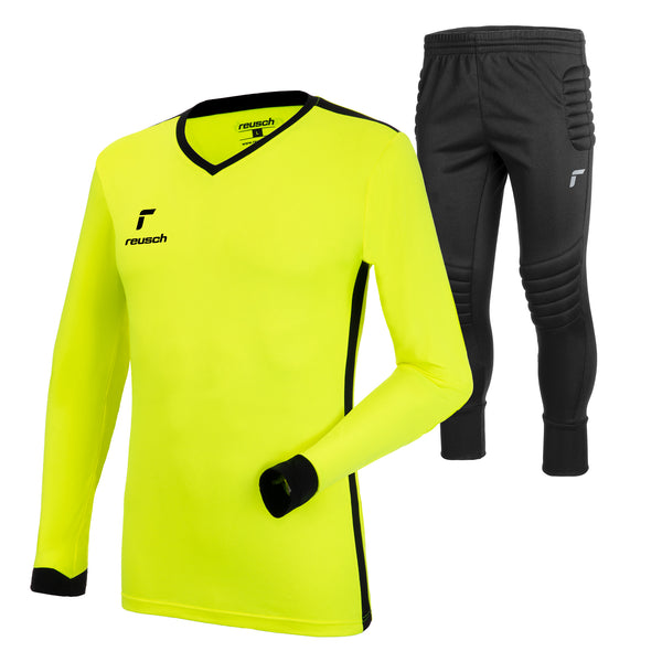 REUSCH JR MATCH SET SAFETY YELLOW/BLACK