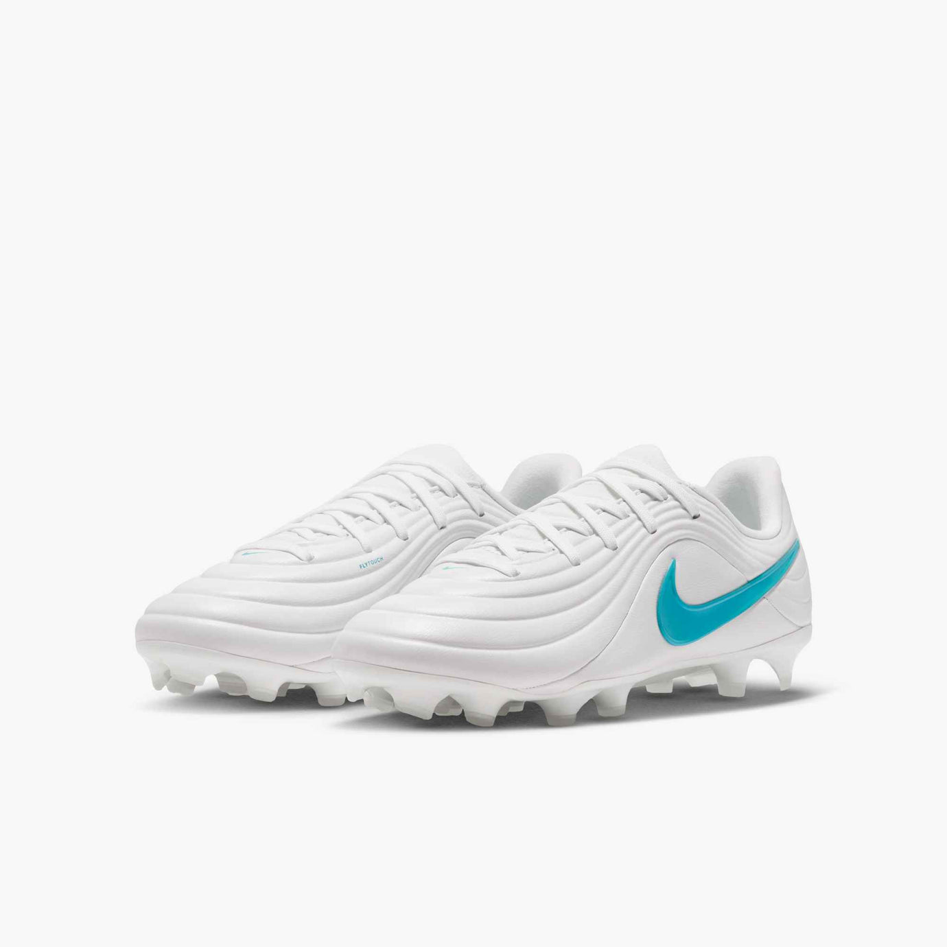 NIKE JR TIEMPO MAESTRO ACADEMY FG WHITE/DUSTY CACTUS