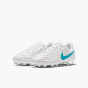 NIKE JR TIEMPO MAESTRO ACADEMY FG WHITE/DUSTY CACTUS