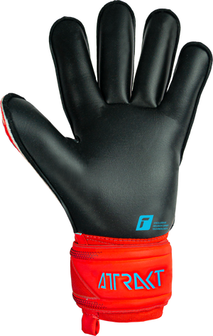 REUSCH ATTRAKT GOLD ROLL FINGER BRIGHT RED/BLACK