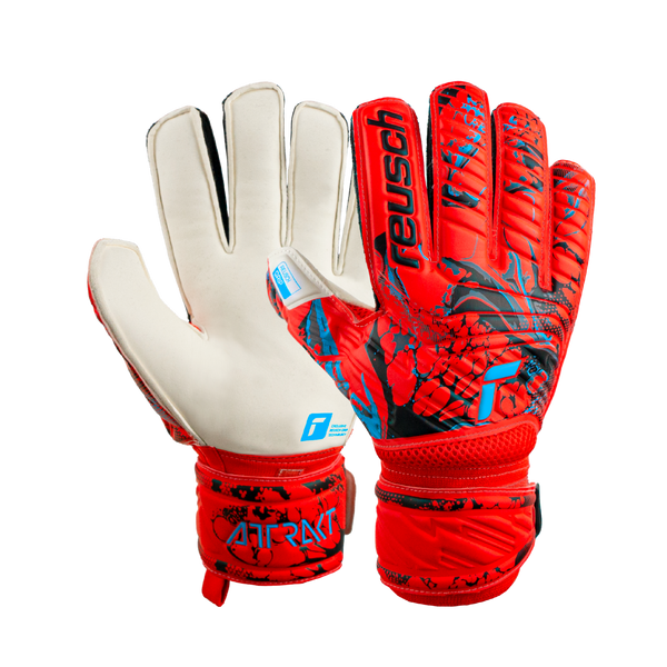 REUSCH ATTRAKT GRIP BRIGHT RED/FUTURE BLUE