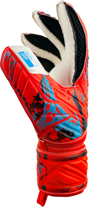 REUSCH ATTRAKT GRIP BRIGHT RED/FUTURE BLUE