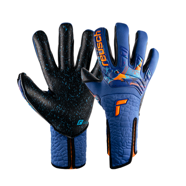 REUSCH ATTRAKT FUSION STRAPLESS TRUE BLUE/ORANGE/BLACK