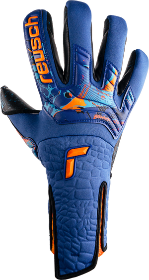 REUSCH ATTRAKT FUSION STRAPLESS TRUE BLUE/ORANGE/BLACK