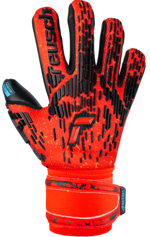 REUSCH JR ATTRAKT FREEGEL GOLD BLACK/ORANGE