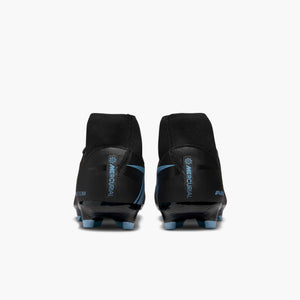 NIKE ZM SUPERFLY 10 ACADEMY FG BLACK/ICE BLUE