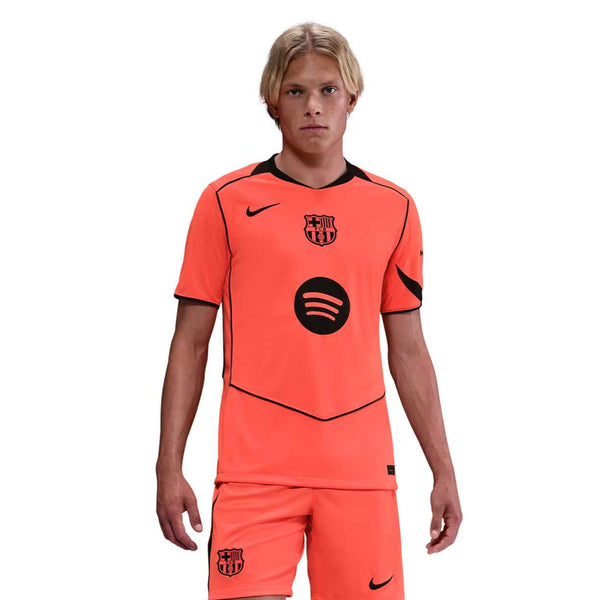 NIKE BARCELONA 25-26 THIRD JERSEY MANGO/MIDNIGHT NAVY