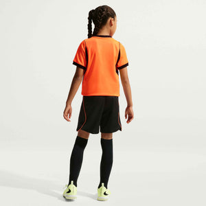 NIKE JR NEDERLAND WC26 HOME SHORT BLACK/HYPER CRIMSON