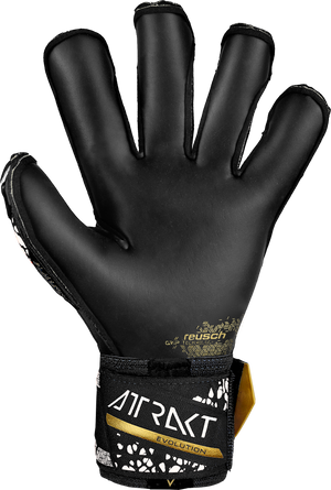 REUSCH ATTRAKT GOLD X EVOLUTION CUT FS BLACK/GOLD/WHITE