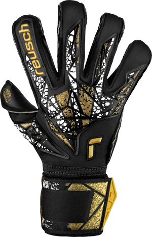 REUSCH ATTRAKT GOLD X EVOLUTION CUT FS BLACK/GOLD/WHITE