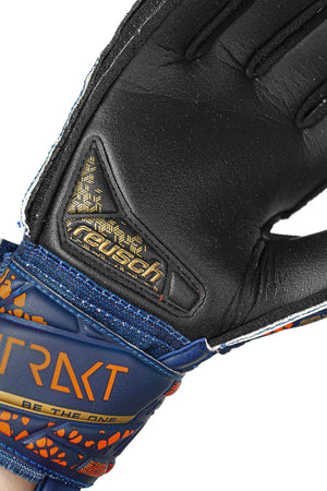 REUSCH JR ATTRAKT SILVER PREMIUM BLUE/GOLD/BLACK