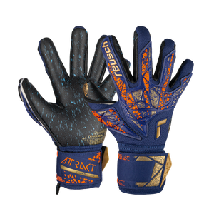 REUSCH JR ATTRAKT FUSION GUARDIAN PREMIUM BLUE/GOLD/BLACK