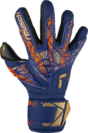 REUSCH JR ATTRAKT FUSION GUARDIAN PREMIUM BLUE/GOLD/BLACK