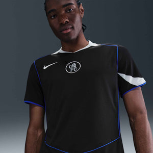 NIKE CHELSEA 25-26 THIRD JERSEY BLACK/FIELD SILVER