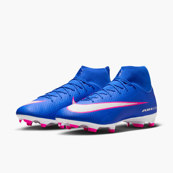 NIKE ZM SUPERFLY 10 ACADEMY FG RACER BLUE/WHITE