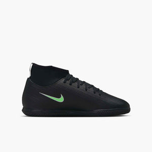 NIKE JR ZM SUPERFLY 11 CLUB IC BLACK/ILLUSION GREEN