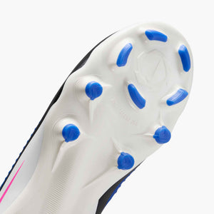 NIKE JR PHANTOM 6 LOW ACADEMY FG RACER BLUE/PINK BLAST