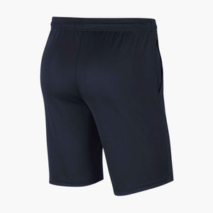 NIKE PARK20 KNIT SHORT NAVY ZIP POCKETS