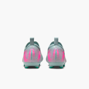NIKE JR ZM VAPOR 16 ACADEMY FG OCEAN CUBE/PINK BLAST