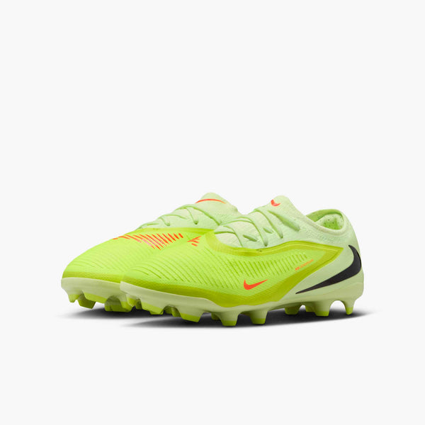 NIKE JR PHANTOM 6 LOW PRO FG HYPER CRIMSON/BLACK