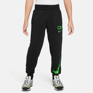 NIKE JR CR7 DRI-FIT PANT BLACK/GREEN STRIKE