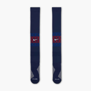NIKE PSG 25-26 HOME SOCK MIDNIGHT NAVY/UNI RED