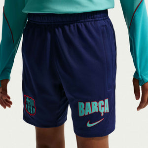 NIKE JR BARCELONA 26-27 STRIKE SHORT LOYAL BLUE