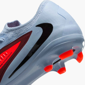 NIKE JR PHANTOM 6 LOW PRO FG BRIGHT CRIMSON/ROYAL TINT