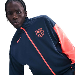 NIKE BARCELONA 25-26 ANTHEM JACKET MIDNIGHT NAVY/MANGO