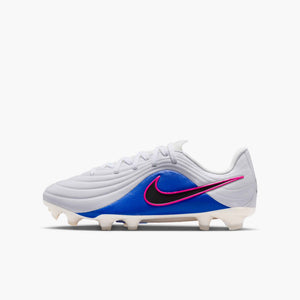 NIKE JR TIEMPO MAESTRO ACADEMY FG WHITE/RACER BLUE