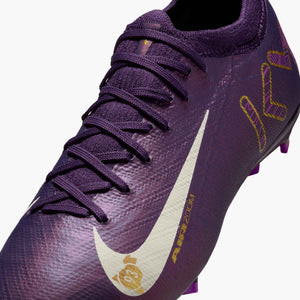 NIKE JR ZM VAPOR 16 PRO FG MBAPPE GRAND PURPLE/IVORY
