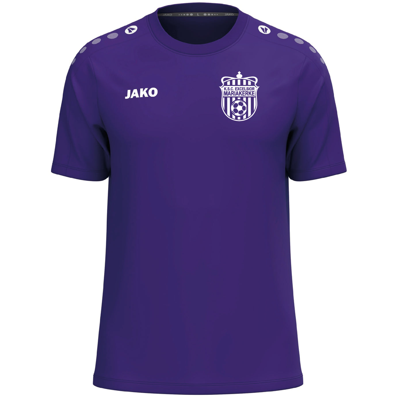 JAKO JR KSC EXCELSIOR MARIAKERKE T-SHIRT ONE COTTON VIOLET