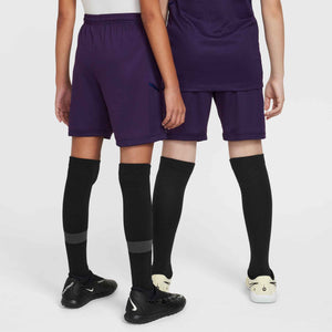 NIKE JR MBAPPE DRI-FIT SHORT GRAND PURPLE/IVORY