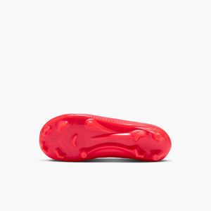 NIKE JR ZM VAPOR 17 ACADEMY LK FG BRIGHT CRIMSON/BLUR