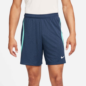 NIKE DRI-FIT STRIKE SHORT NAVY/TURQUOISE