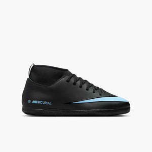 NIKE JR ZM SUPERFLY 10 CLUB IC BLACK/ICE BLUE
